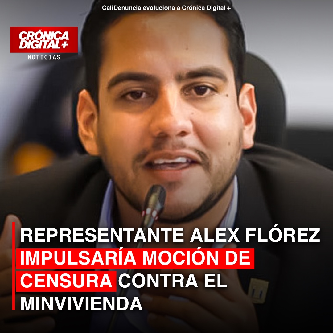 El representante a la Cámara Alex Flórez Hernández anunció en X que impulsará una moción de censura contra el ministro de Vivienda, Jaime Andrés Beltrán, al señalar que el funcionario se habría ausent