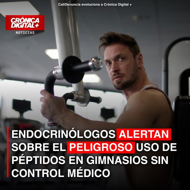 Endocrinólogos urgen control médico ante el uso de péptidos en gimnasios
