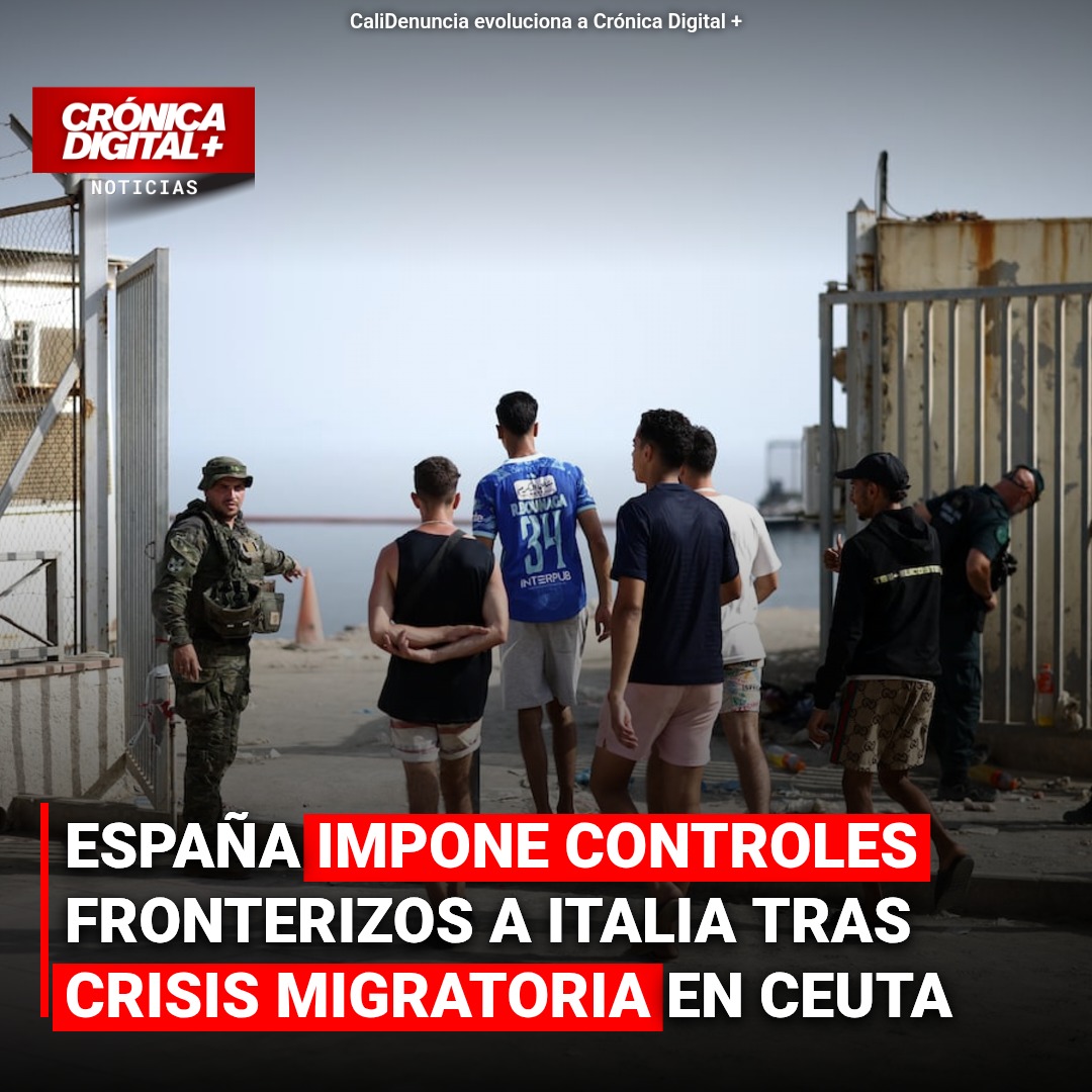 España impone controles migratorios a Italia tras escalada diplomática