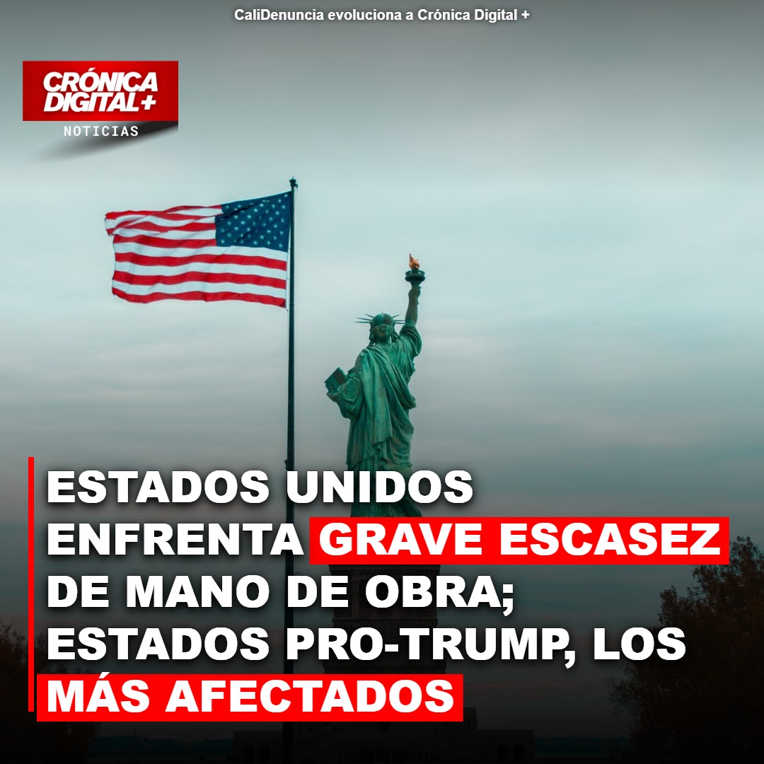Estados Unidos: Escasez de mano de obra golpea a estados pro-Trump