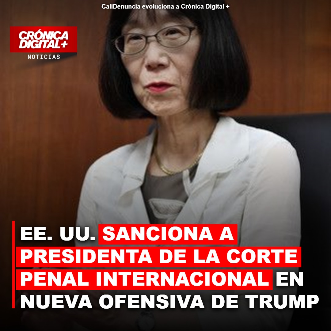 Estados Unidos sanciona a presidenta de la CPI por ofensiva de Trump