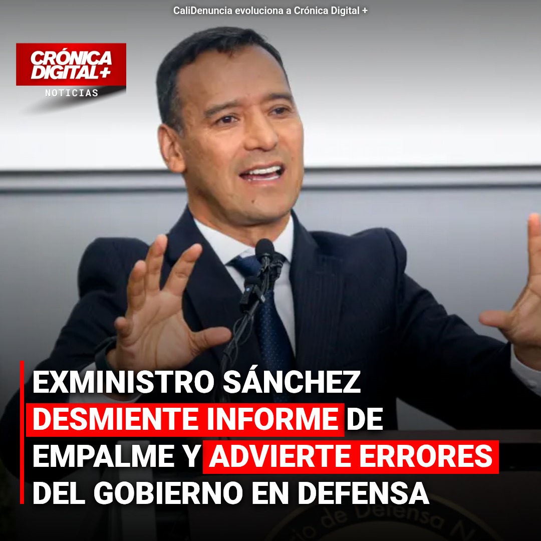 Exministro de Defensa desmiente informe de empalme presidencial