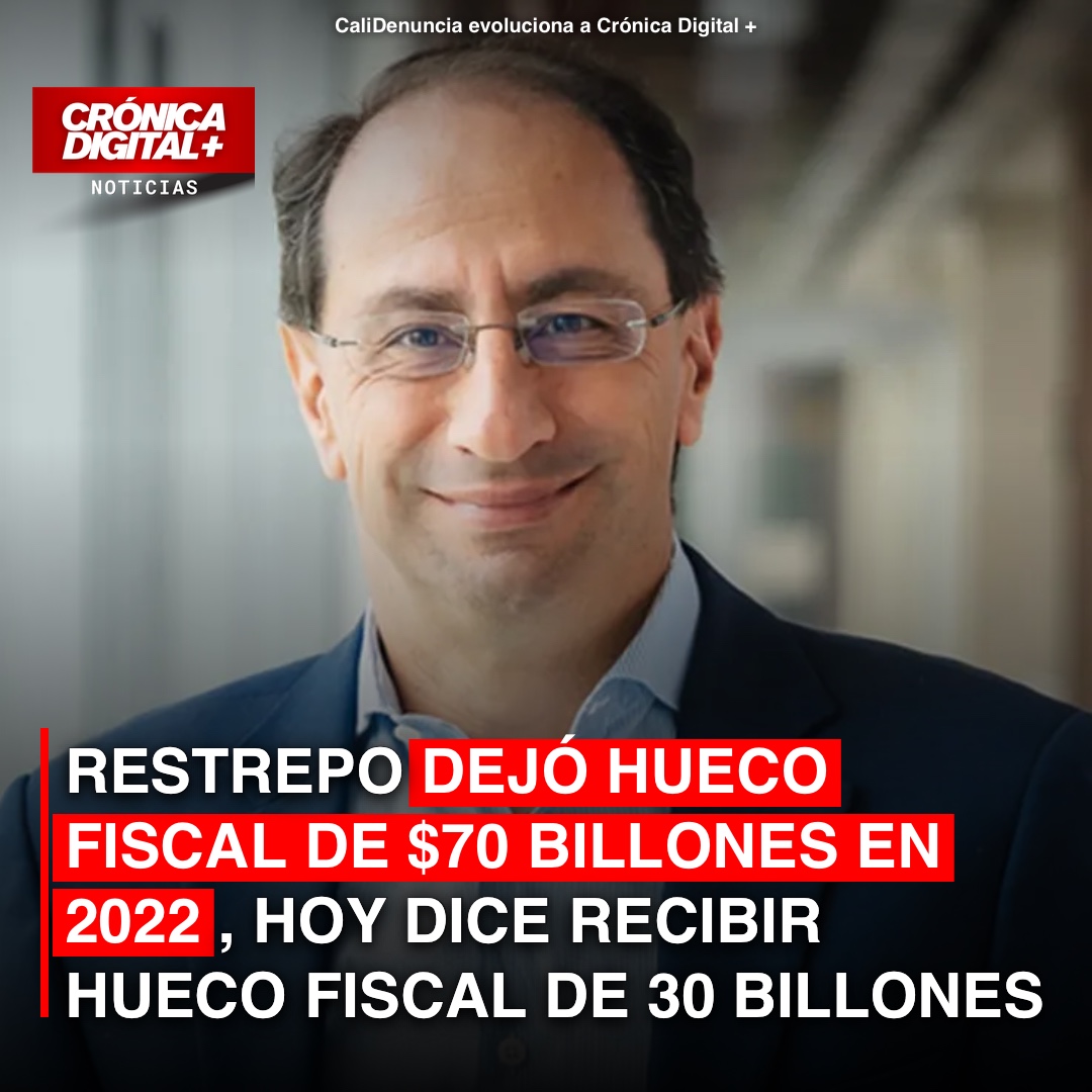 Exministro Restrepo y el recurrente debate sobre el hueco fiscal en Colombia