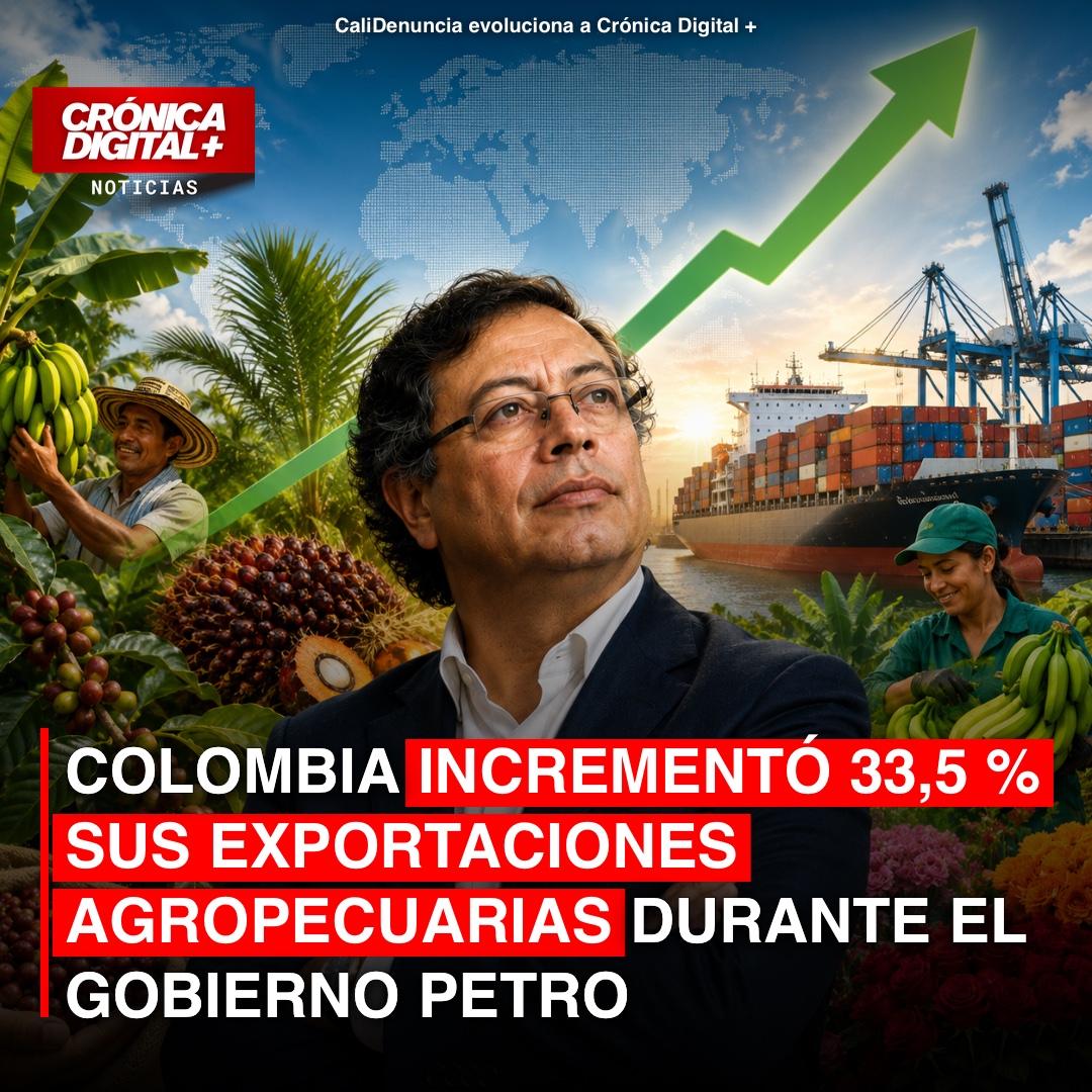 Exportaciones agropecuarias colombianas: crecimiento récord bajo gobierno Petro