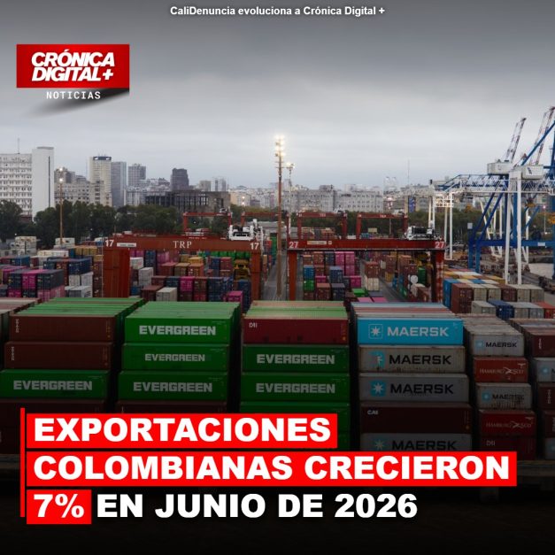 Exportaciones colombianas crecen 14,2% por combustibles en primer semestre 2026