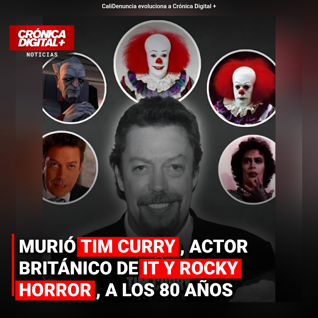 Fallece Tim Curry a los 80 años: Un Legado Sin Igual en Cine y Teatro