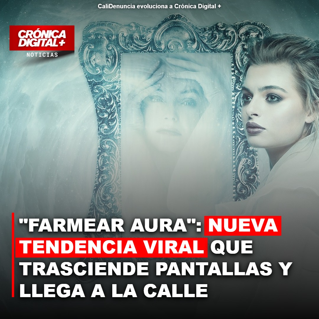 «Farmear Aura»: El fenómeno digital que conquista las calles colombianas