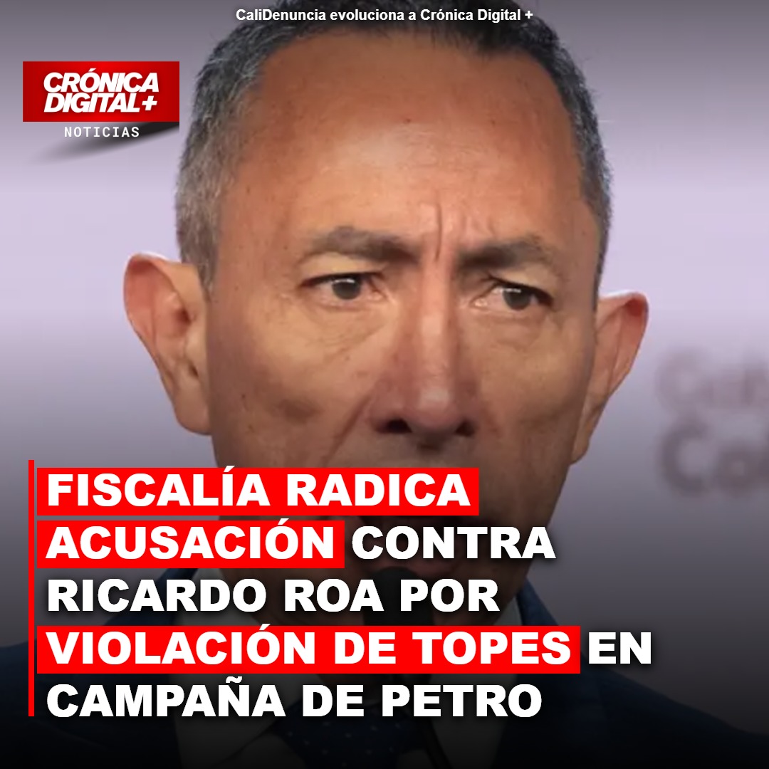 Fiscalía acusa a Ricardo Roa por violación de topes en campaña presidencial