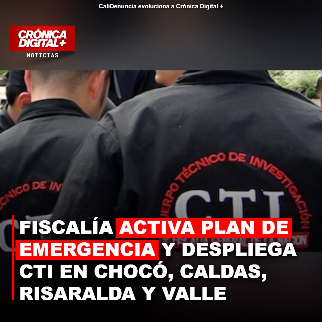 Fiscalía refuerza zonas afectadas por terremoto en el Pacífico y Eje Cafetero