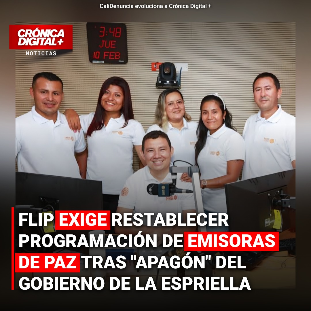 FLIP exige restablecer programación de Emisoras de Paz tras «apagón» en Inravisión