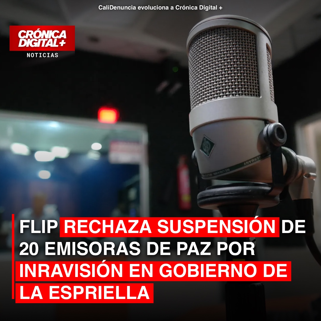 FLIP objeta suspensión de emisoras de paz por gobierno De la Espriella