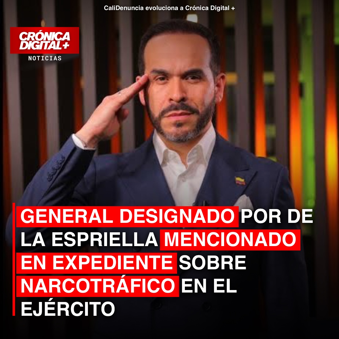 General (r) Cháwez, empalmador de Defensa, aparece en expediente ‘Matamba’