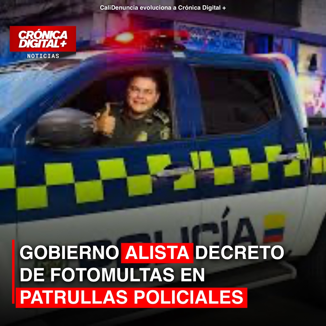 Gobierno alista fotomultas en patrullas y peajes por mandato judicial