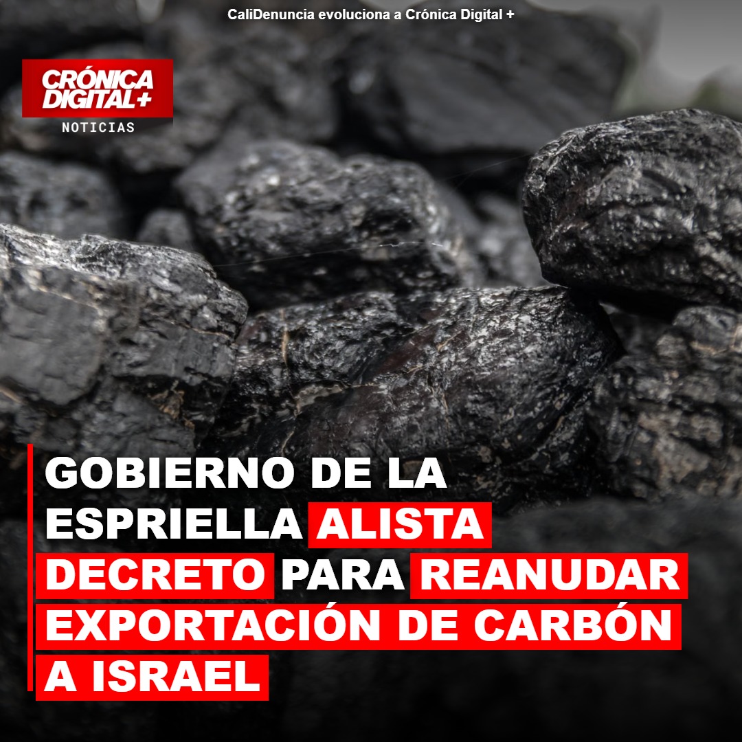 Gobierno busca reactivar exportación de carbón colombiano a Israel