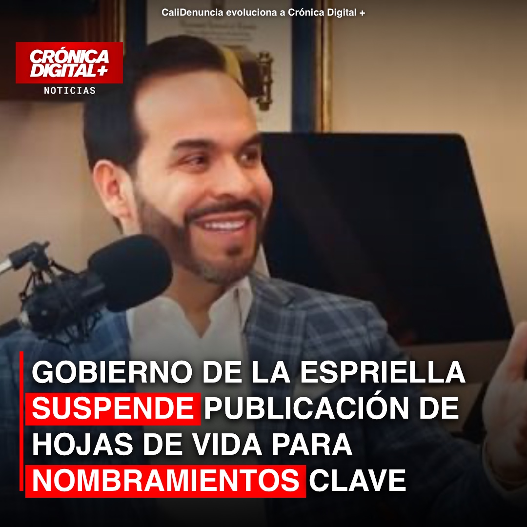 Gobierno de De la Espriella suspende evaluación de perfiles por 15 días