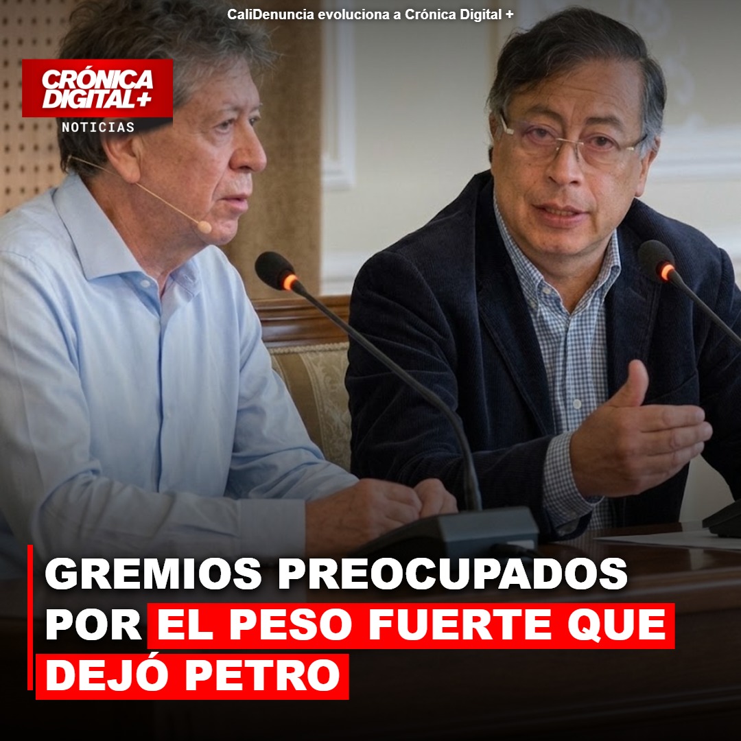 Gremios preocupados por el peso fuerte que dejó Petro