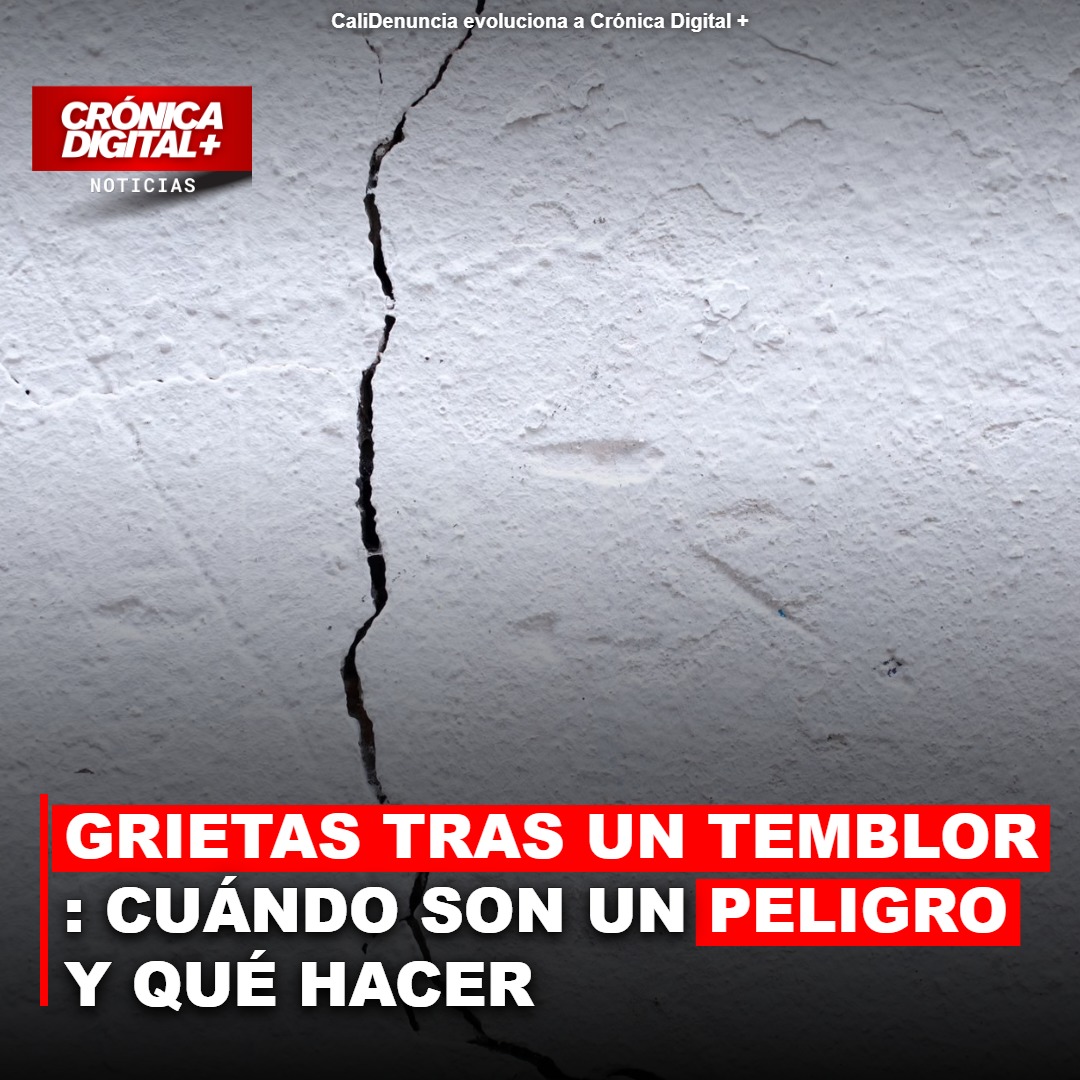 Grietas sísmicas: cuándo son un peligro real y cómo actuar en Colombia