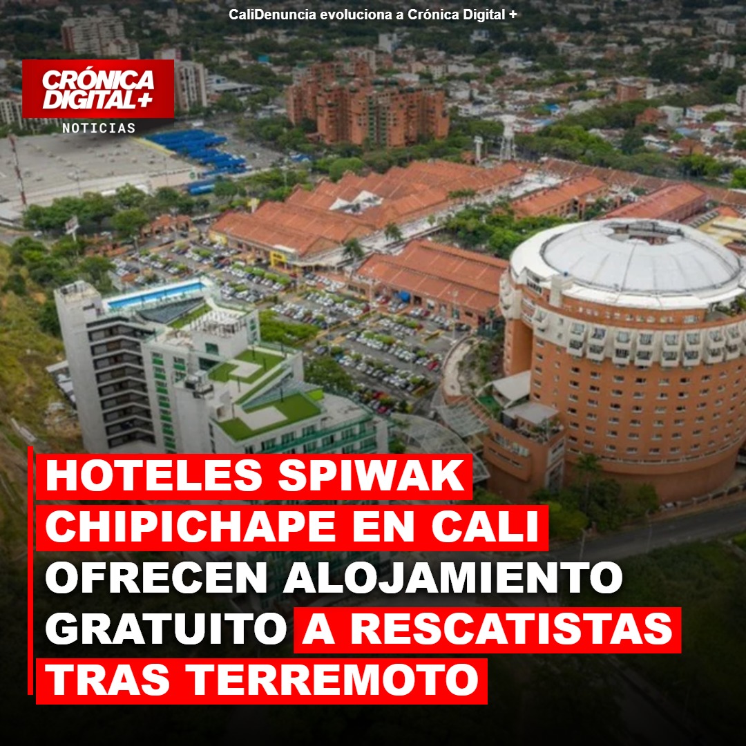 Hoteles Spiwak Chipichape: refugio gratuito para rescatistas tras sismo