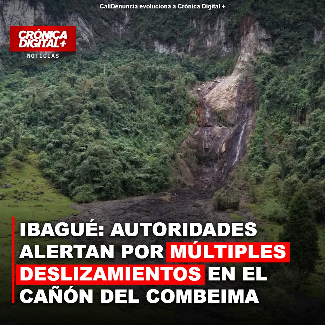 Ibagué: Deslizamientos tras sismo alertan el Cañón del Combeima