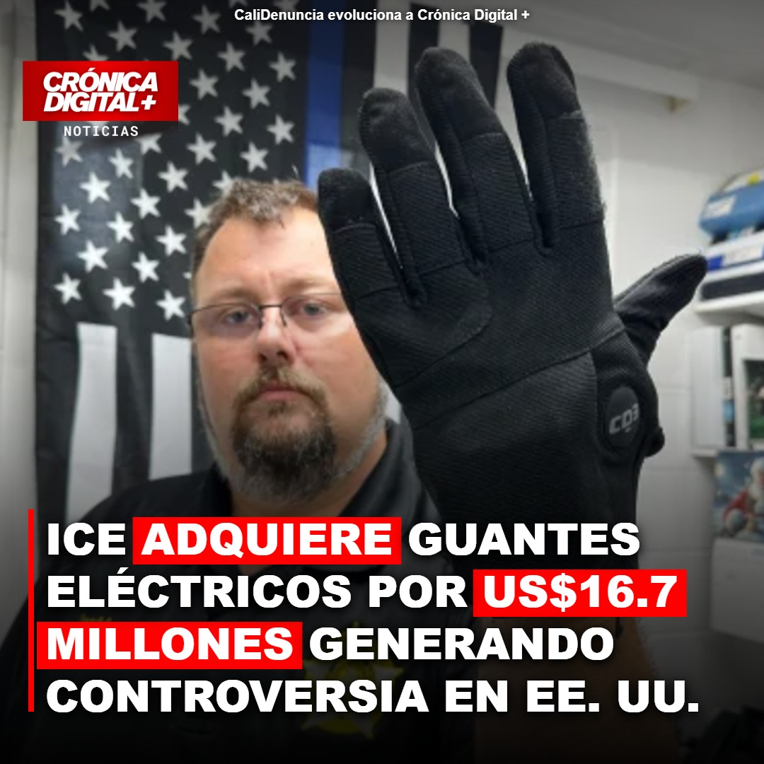 ICE compra guantes eléctricos por US$16.7 millones y desata polémica en EE. UU.