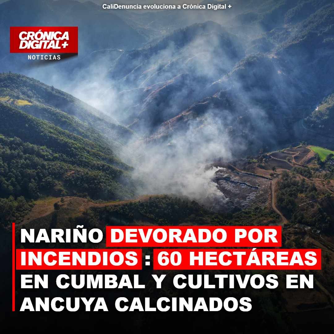 Incendios Devastan Nariño: Páramos en Cumbal y Cultivos en Ancuya Calcinados