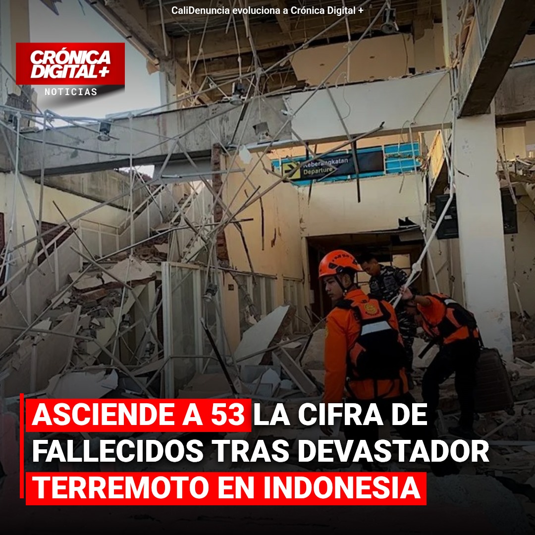 Indonesia: Terremoto en Flores Deja 53 Muertos y Cerca de Mil Réplicas
