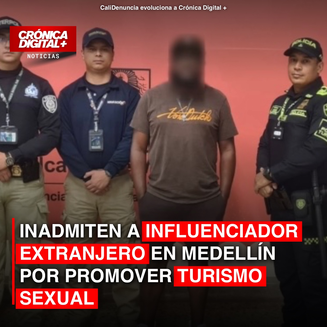 Influenciador de «Passport Bros» inadmitido en Medellín por promover turismo sexual