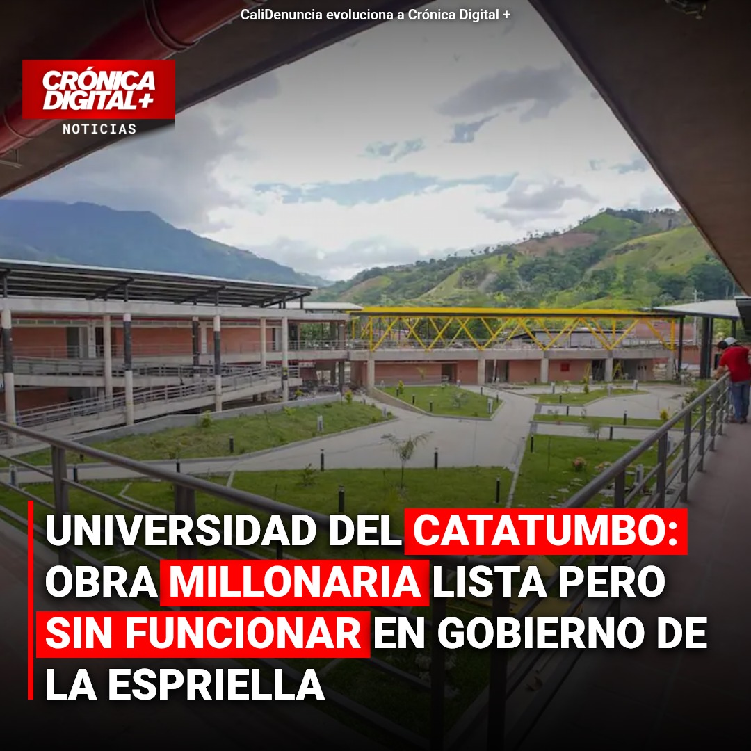 Infraestructura millonaria en Catatumbo: lista pero inoperante