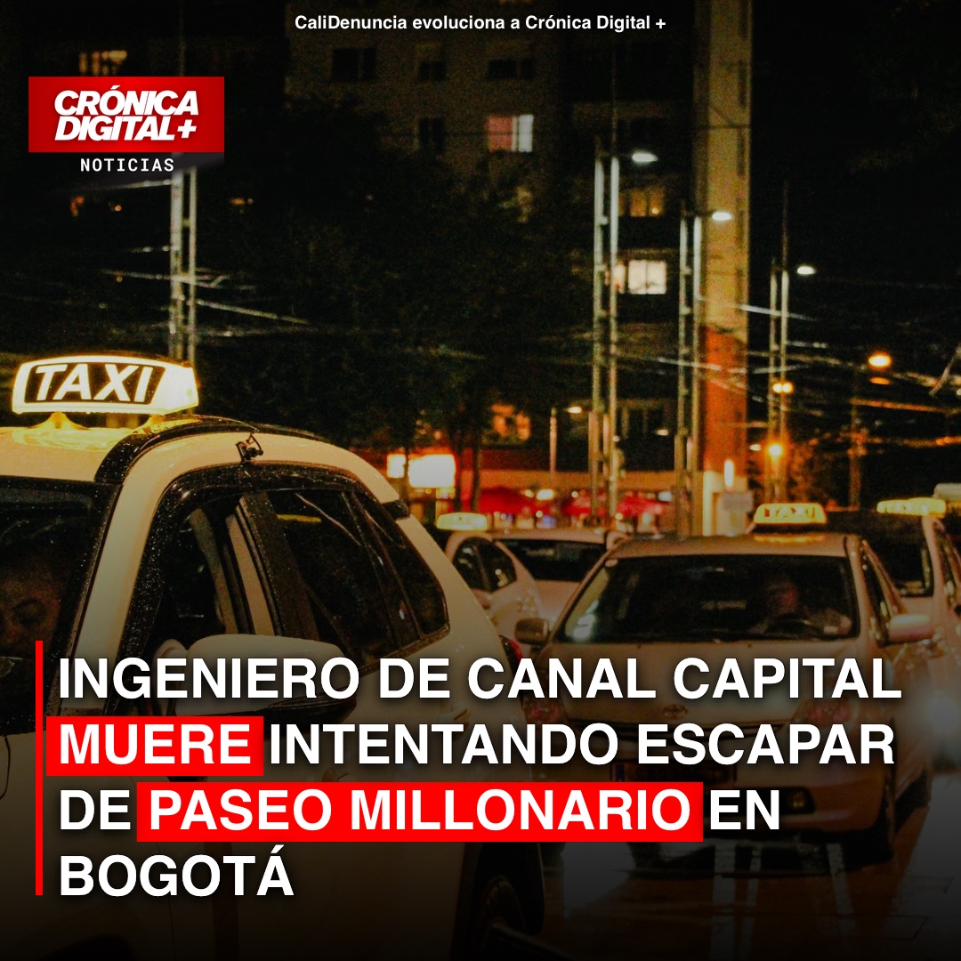 Ingeniero de Canal Capital Fallece Evadiendo «Paseo Millonario» en Bogotá