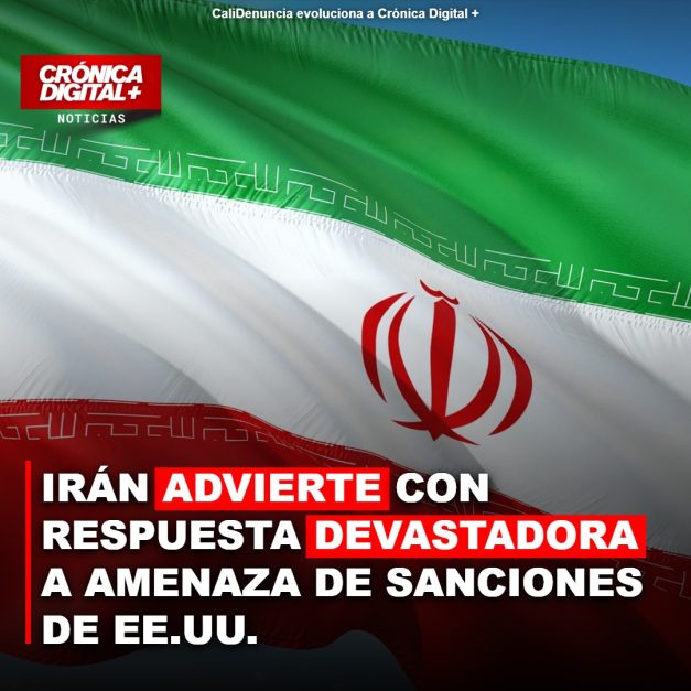 Irán advierte respuesta «devastadora» ante nuevas sanciones de EE.UU.