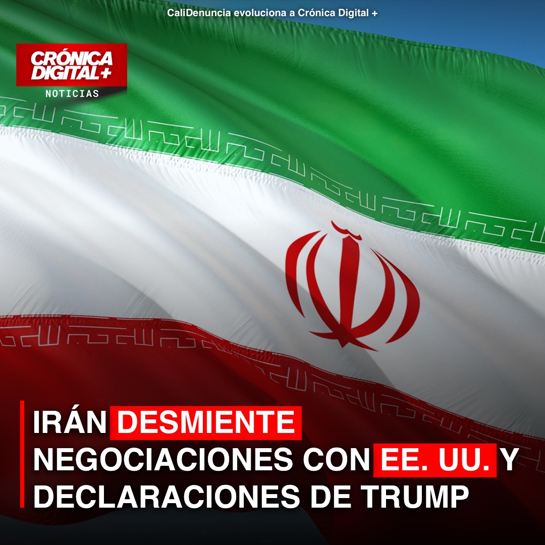Irán desmiente negociaciones con EE. UU. y refuta declaraciones de Trump