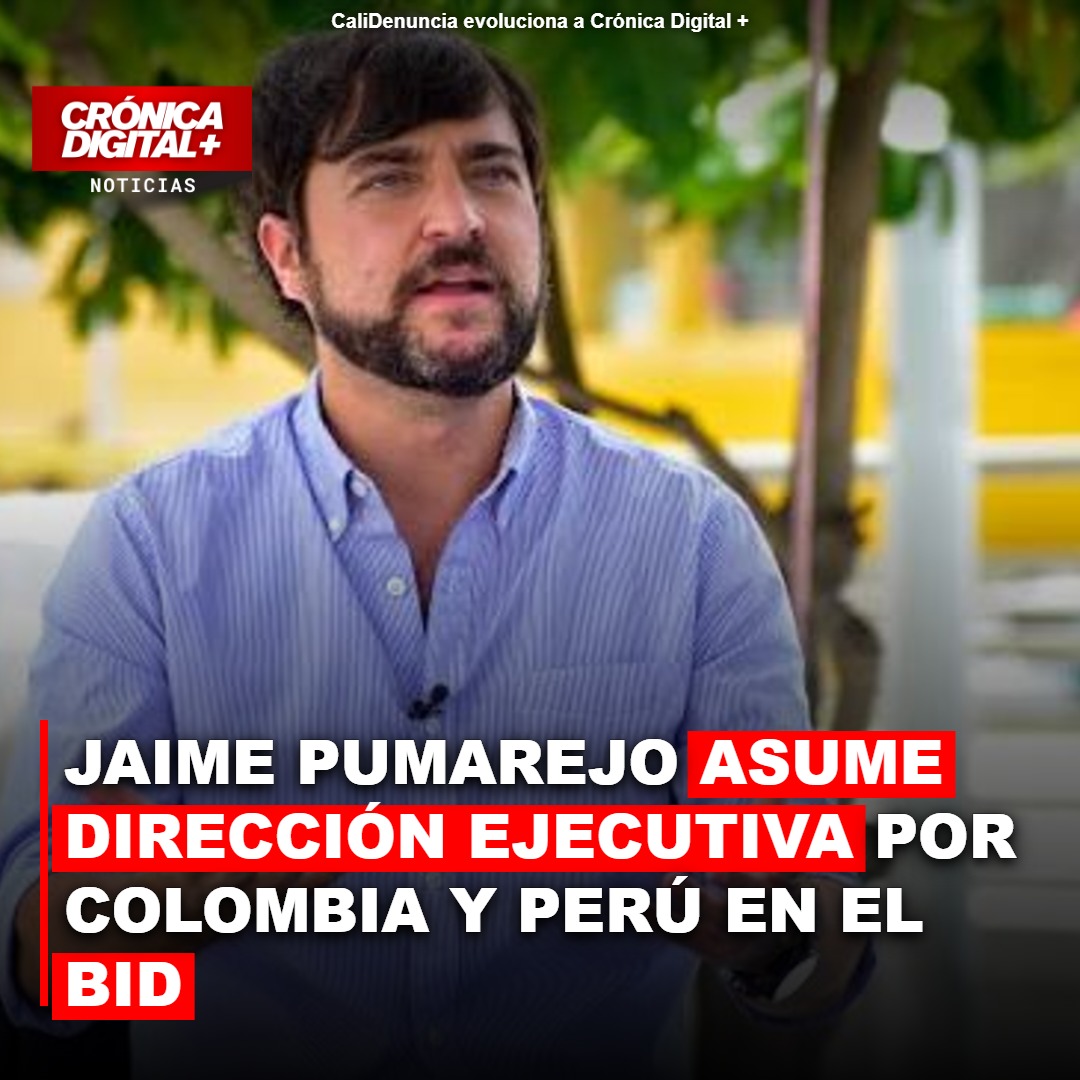 Jaime Pumarejo asume dirección clave en el BID por Colombia y Perú
