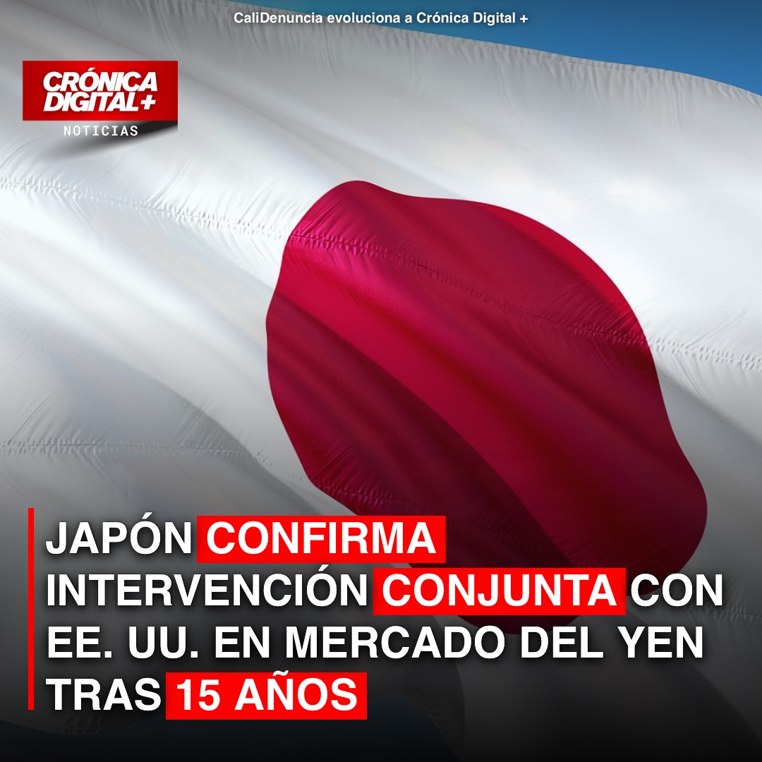 Japón y EE. UU. intervienen el yen por primera vez en 15 años
