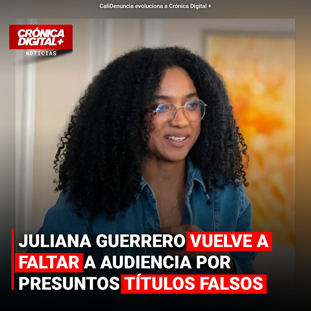 Juliana Guerrero evade nuevamente audiencia por títulos falsos