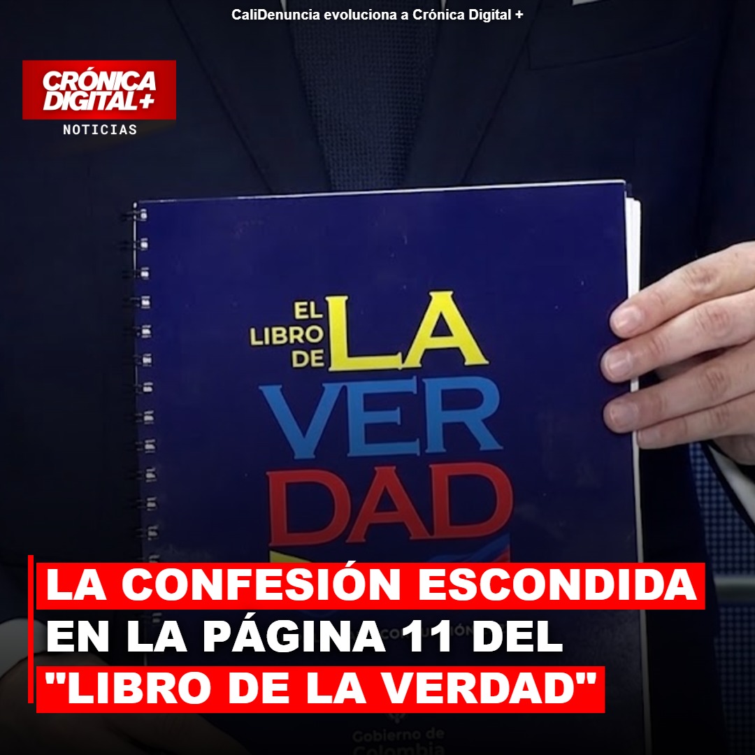 La confesión escondida en la página 11 del «Libro de la Verdad»