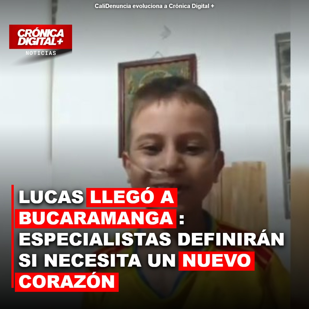 Lucas en Bucaramanga: especialistas definen ruta vital para niño con cardiopatía