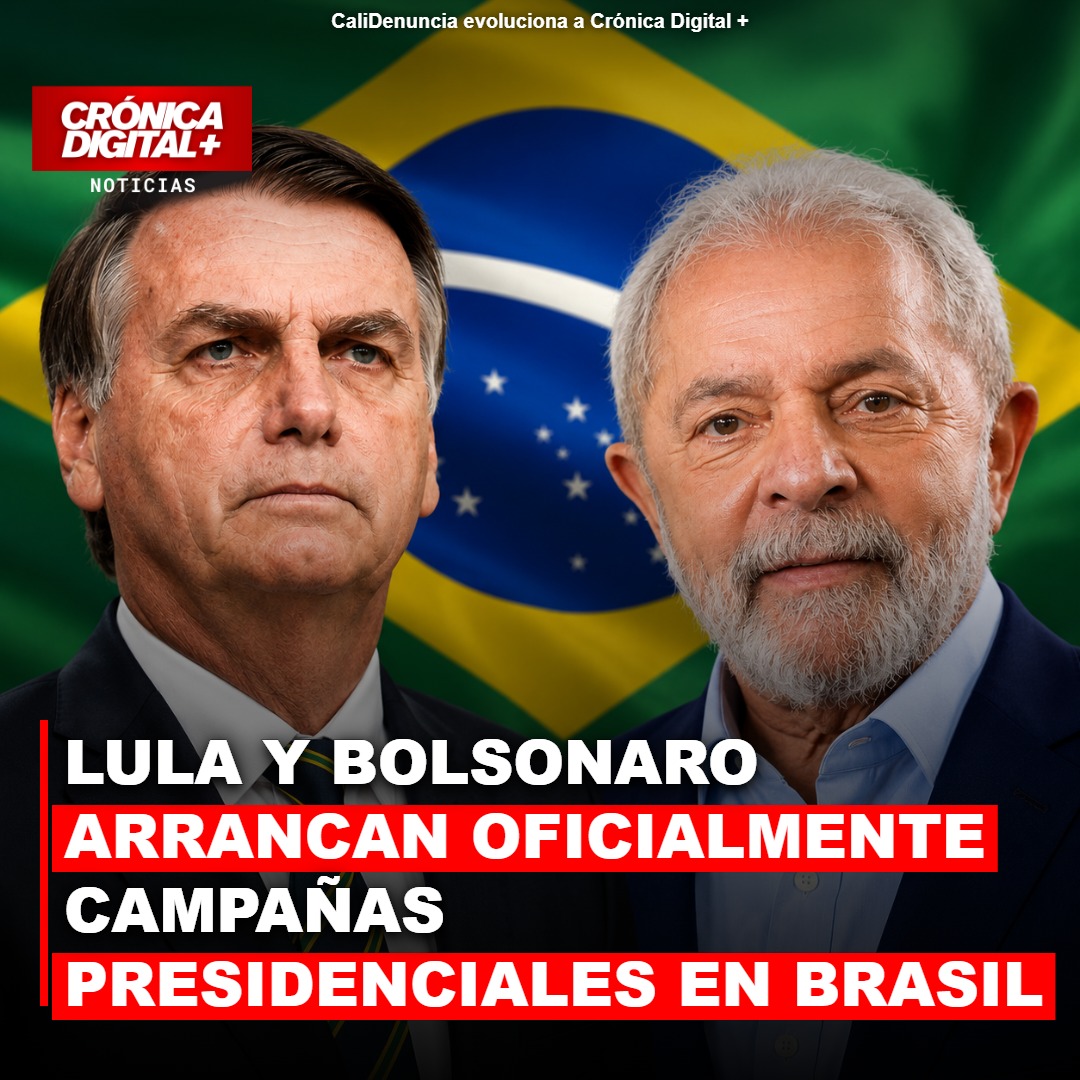 Lula y Bolsonaro encienden campaña presidencial de Brasil con polarización