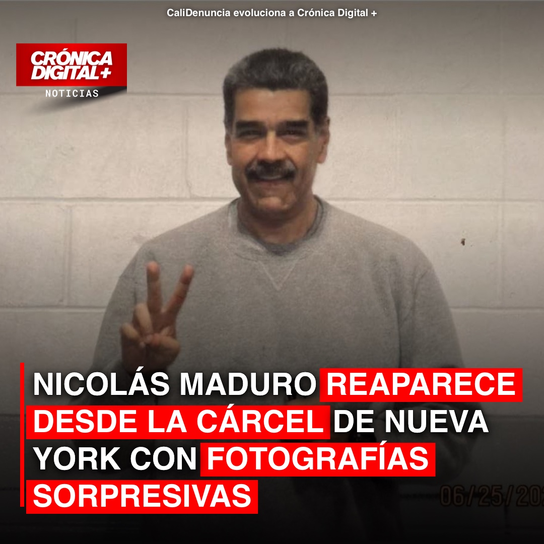 Maduro reaparece desde prisión de Nueva York con fotos y mensaje a seguidores