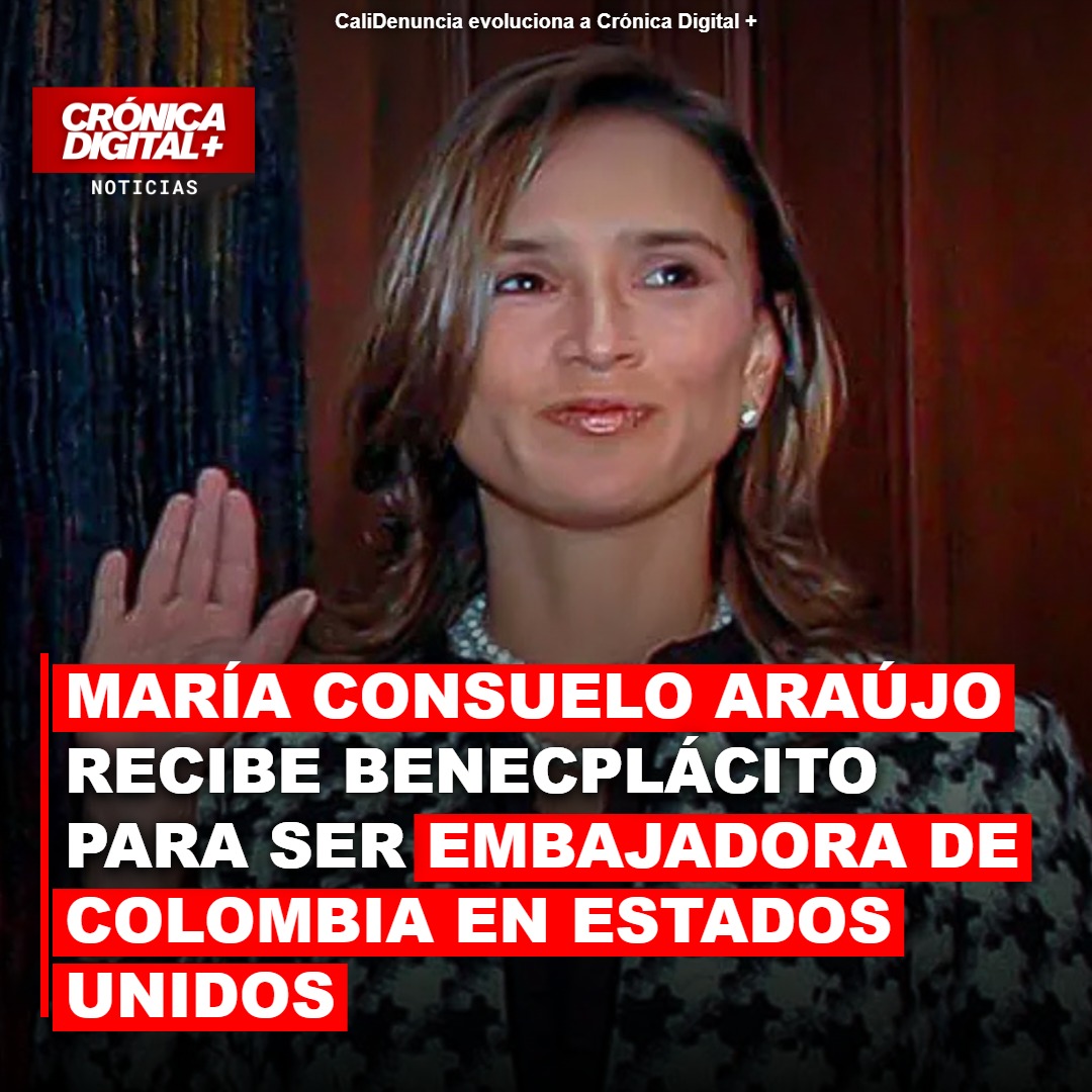 María Consuelo Araújo será embajadora de Colombia en EE. UU.