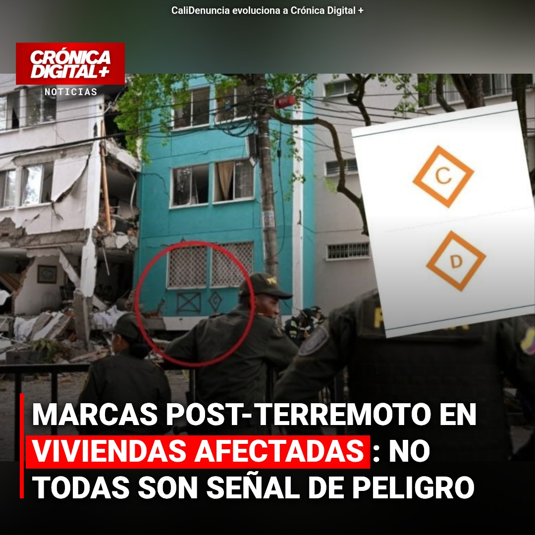 Marcas en fachadas tras sismo: No toda señal implica peligro de colapso