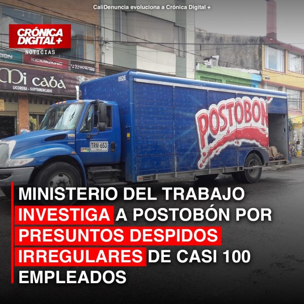 Ministerio de Trabajo investiga a Postobón por despidos irregulares