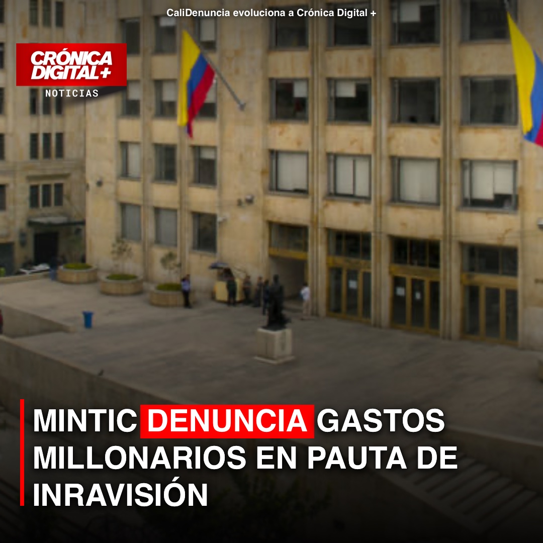 MinTIC denuncia millonarios gastos en pauta de Inravisión durante campaña presidencial