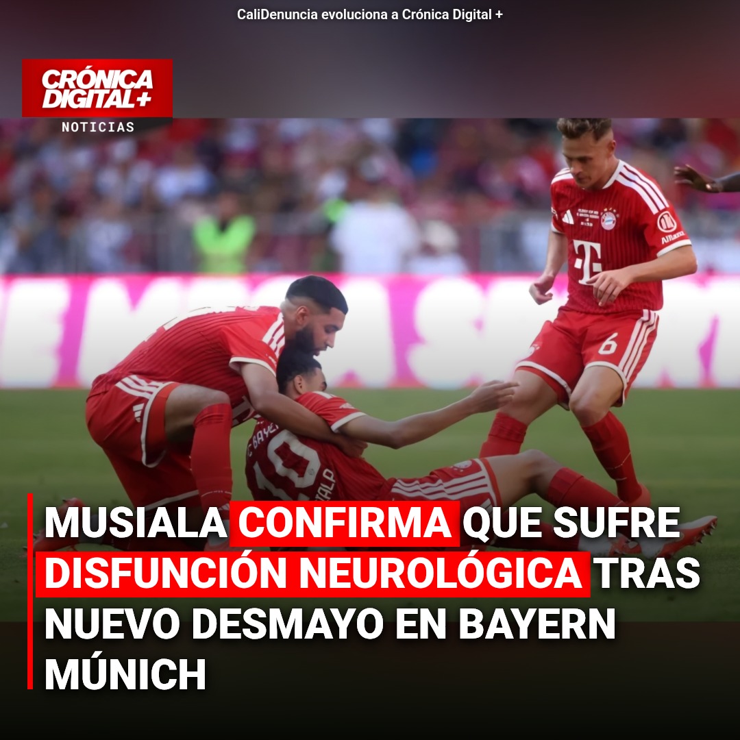 Musiala revela disfunción neurológica tras nuevo desmayo en Bayern