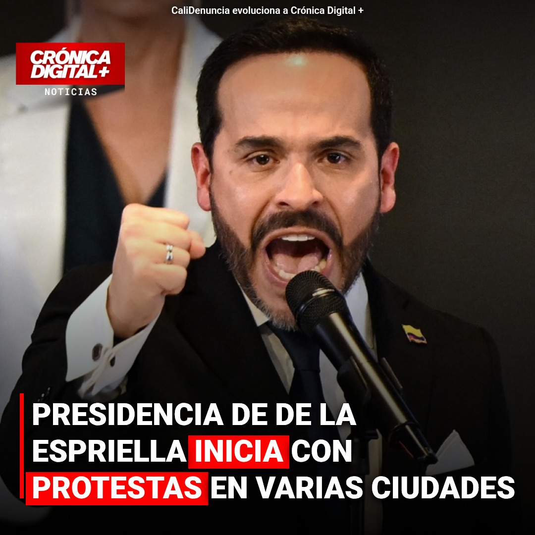Oposición inicia control político a De La Espriella con protestas el 7 de agosto