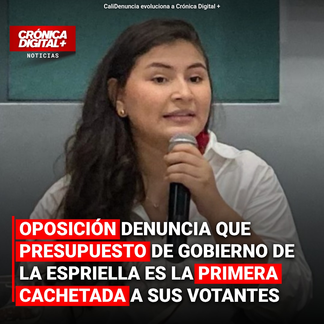 Oposición tilda de «cachetada» presupuesto De La Espriella para 2027