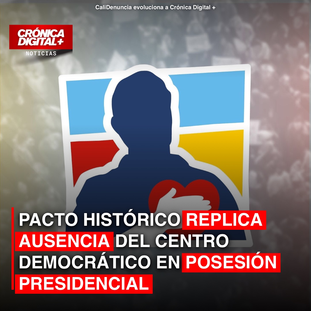 Pacto Histórico replica precedente del Centro Democrático en posesión presidencial
