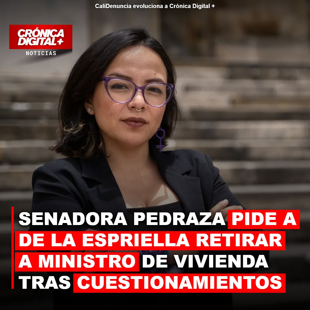 Pedraza exige renuncia de ministro Beltrán por crisis de vivienda