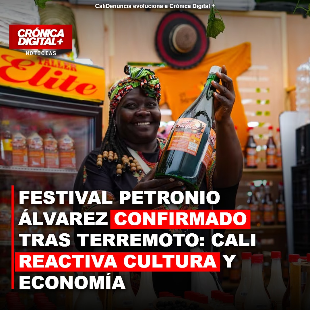 Petronio Álvarez se realizará: Cali reactiva cultura post-sismo