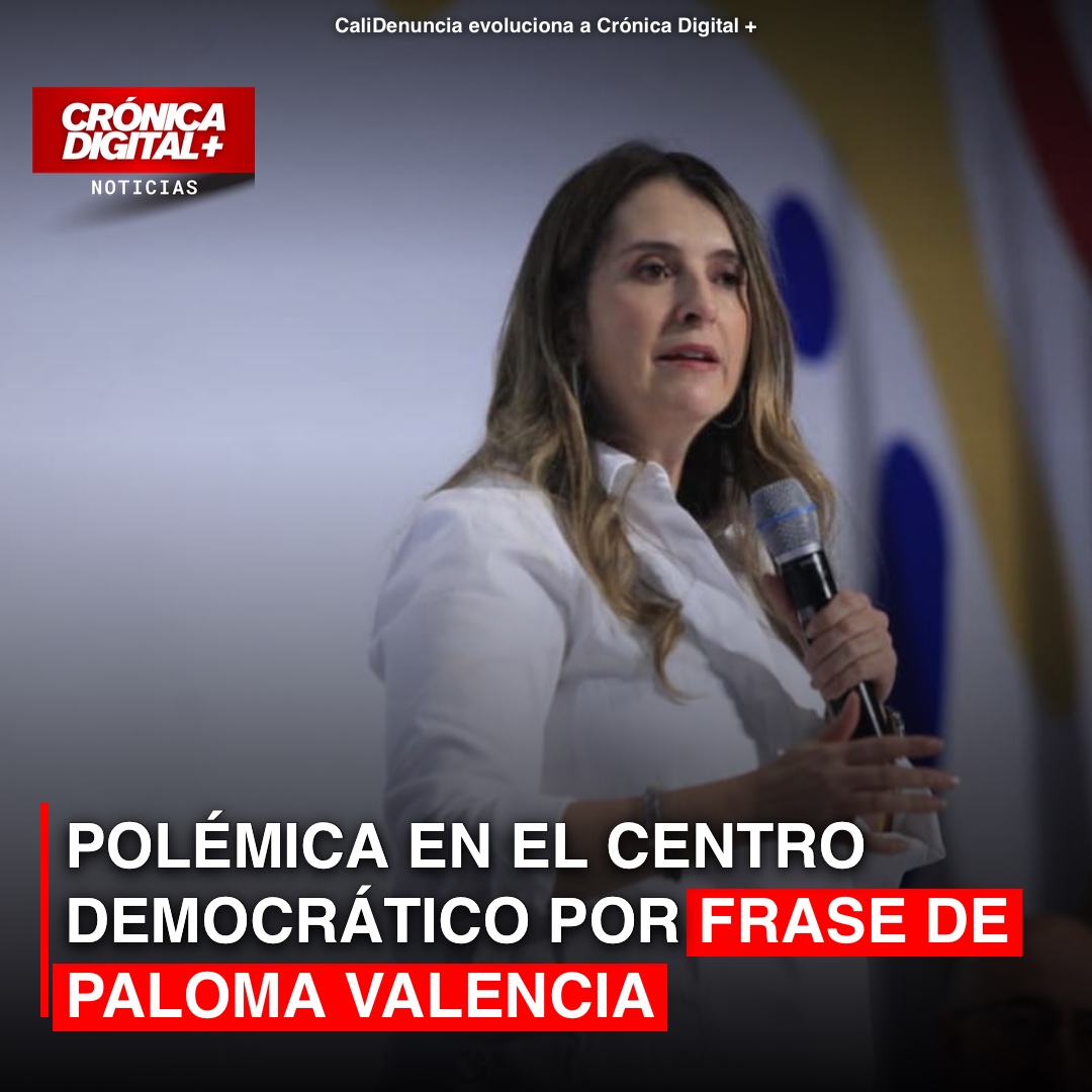 Polémica en Centro Democrático por redefinición ideológica de Paloma Valencia