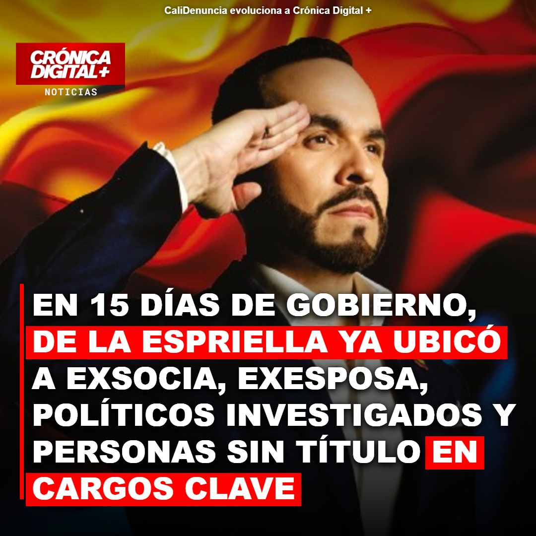 Polémica: en solo 15 días de gobierno, De la Espriella ya ubicó a exsocia, exesposa, políticos investigados y personas sin título en cargos clave